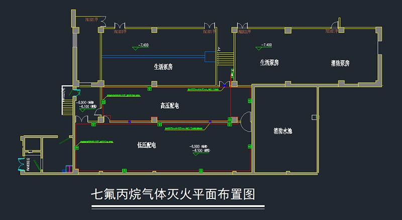 配电室气体灭火设计方案